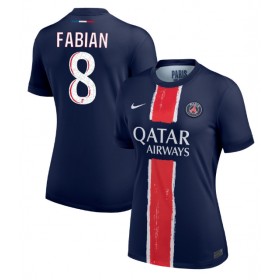 Paris Saint-Germain Fabian Ruiz #8 Hemmakläder Dam 2024-25 Kortärmad